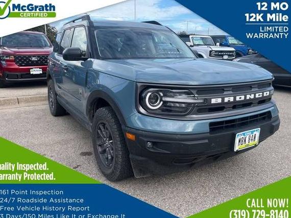 FORD BRONCO SPORT 2022 3FMCR9B67NRD74617 image